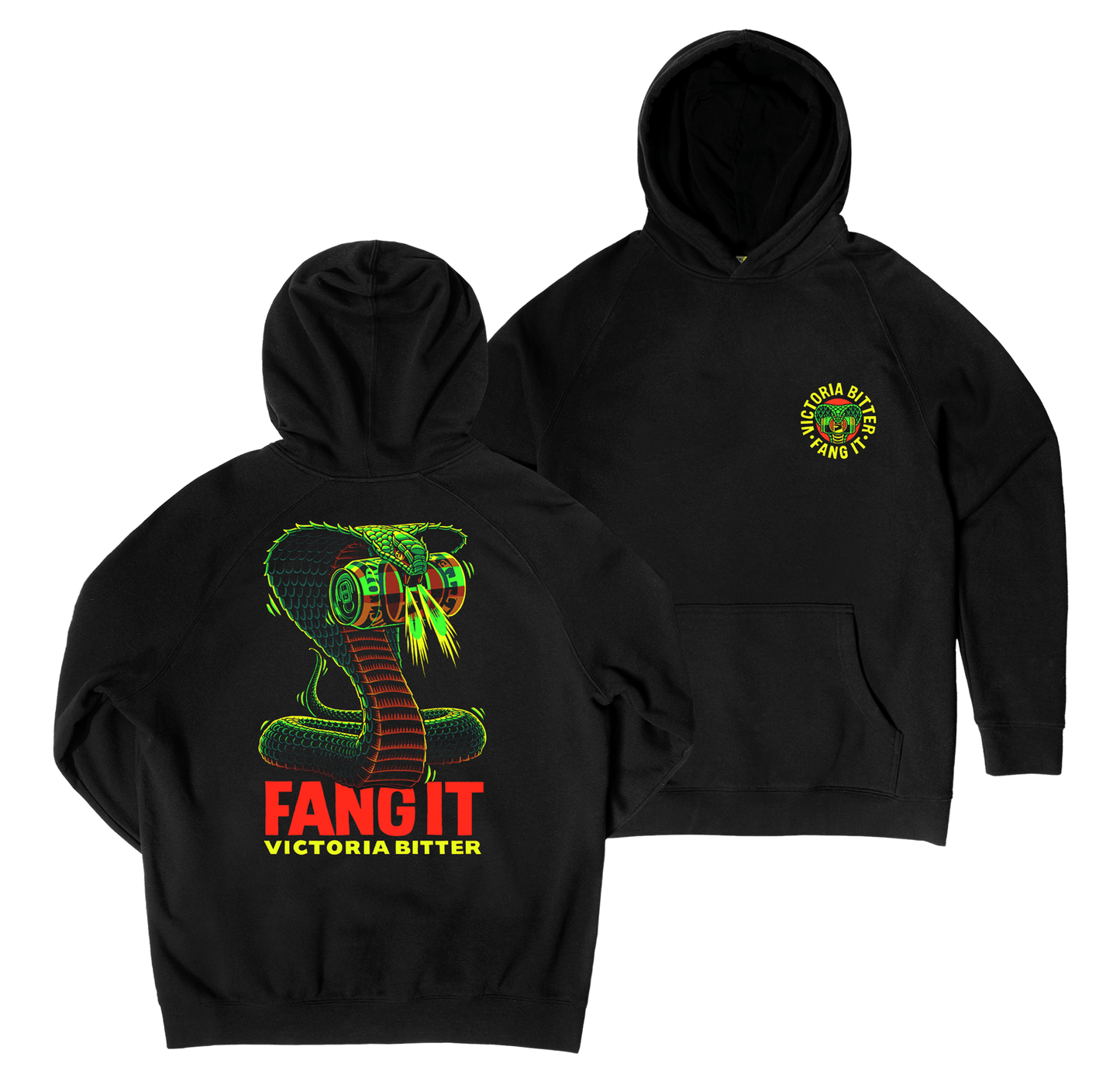 Fang It Hoodie Black Hoodie Victor Bravo's