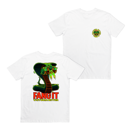 Fang It Tee White T-Shirt Victor Bravo's