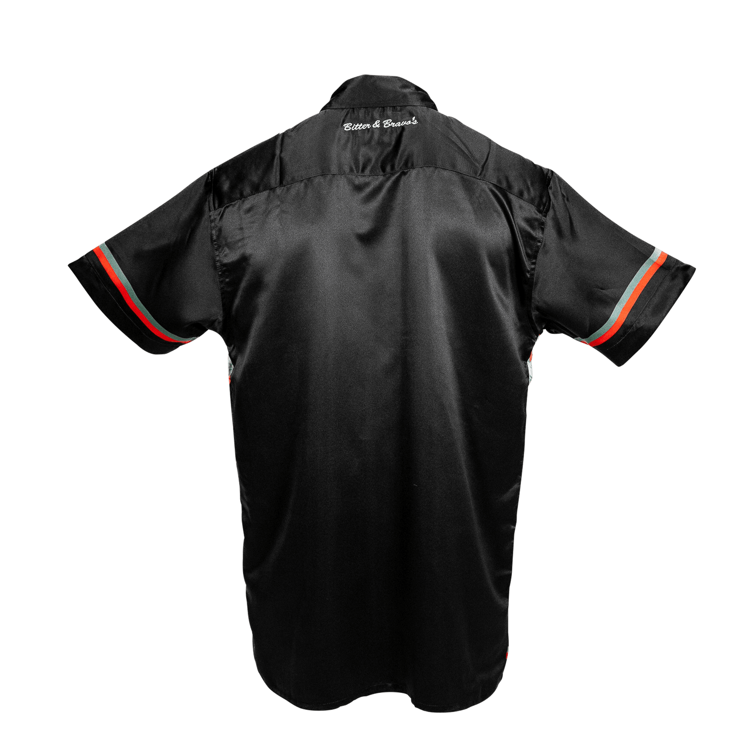 Hot & Bitter Satin Button-Up Shirt Button-up Shirt Victor Bravo's