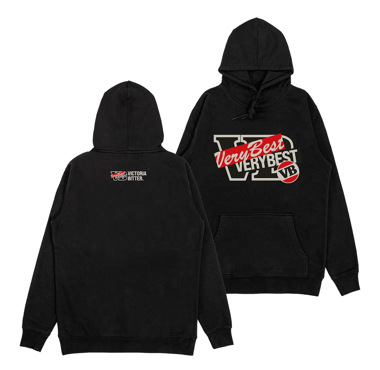 Reduced Hoodie Black Hoodie Victor Bravo's
