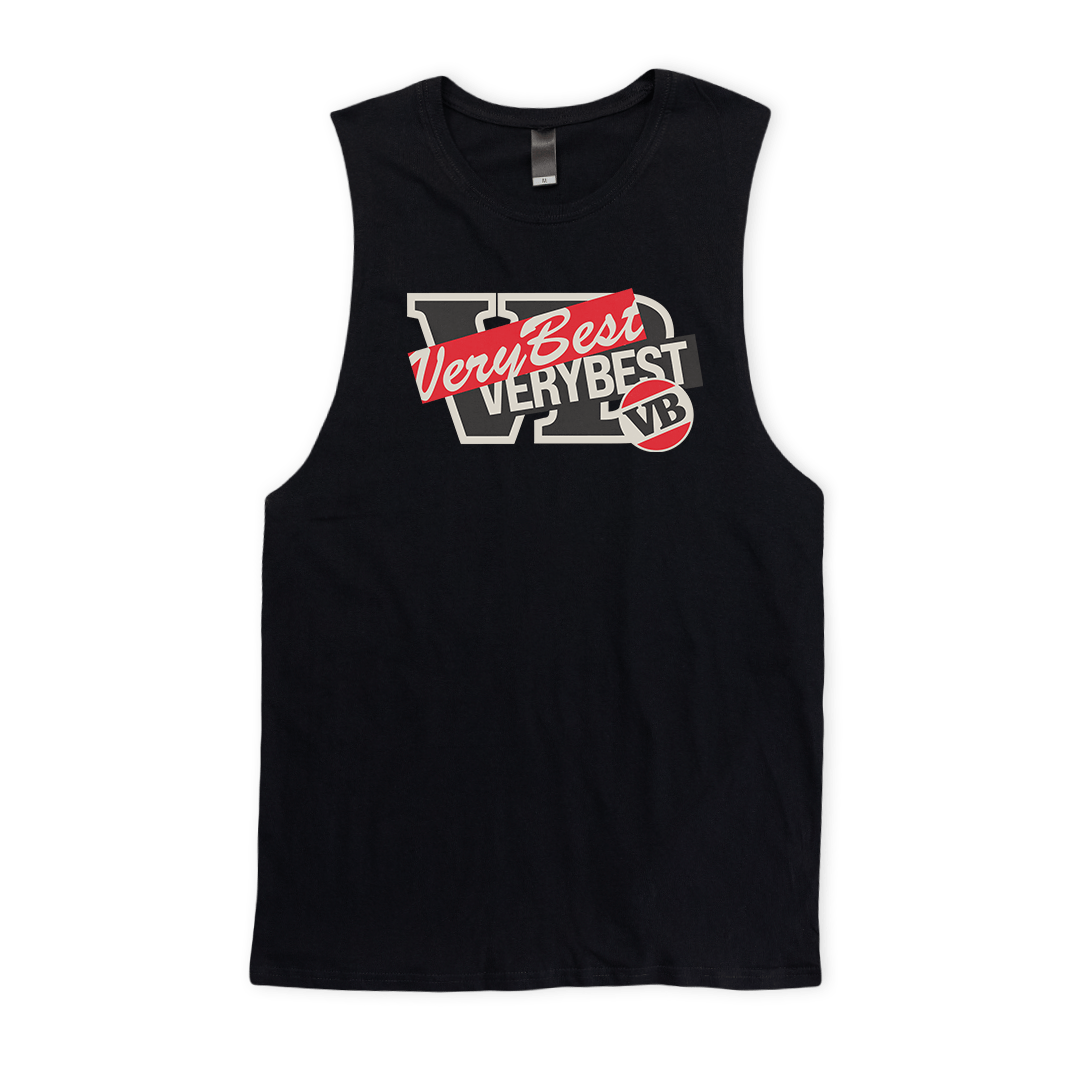 Reduced Muscle Tee Black Muscle Tank Victor Bravo's