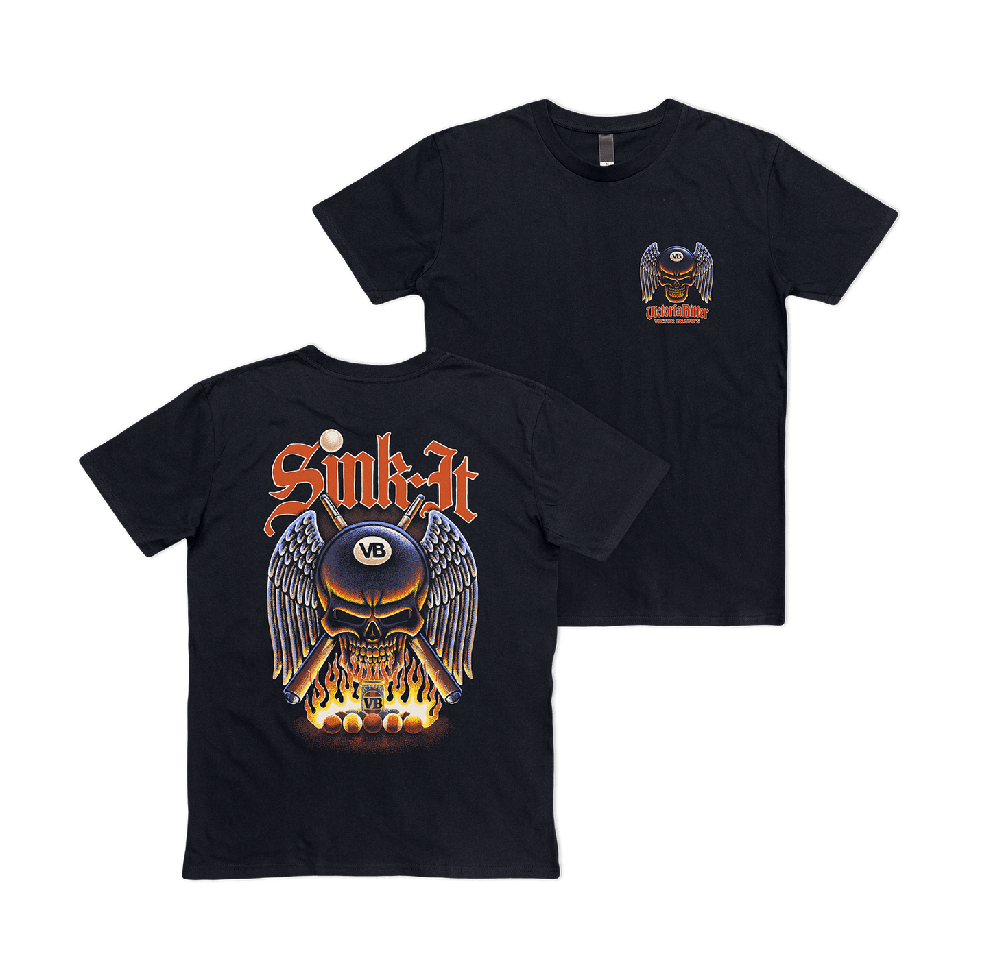 Sink It Tee Black T-Shirts Victor Bravo's