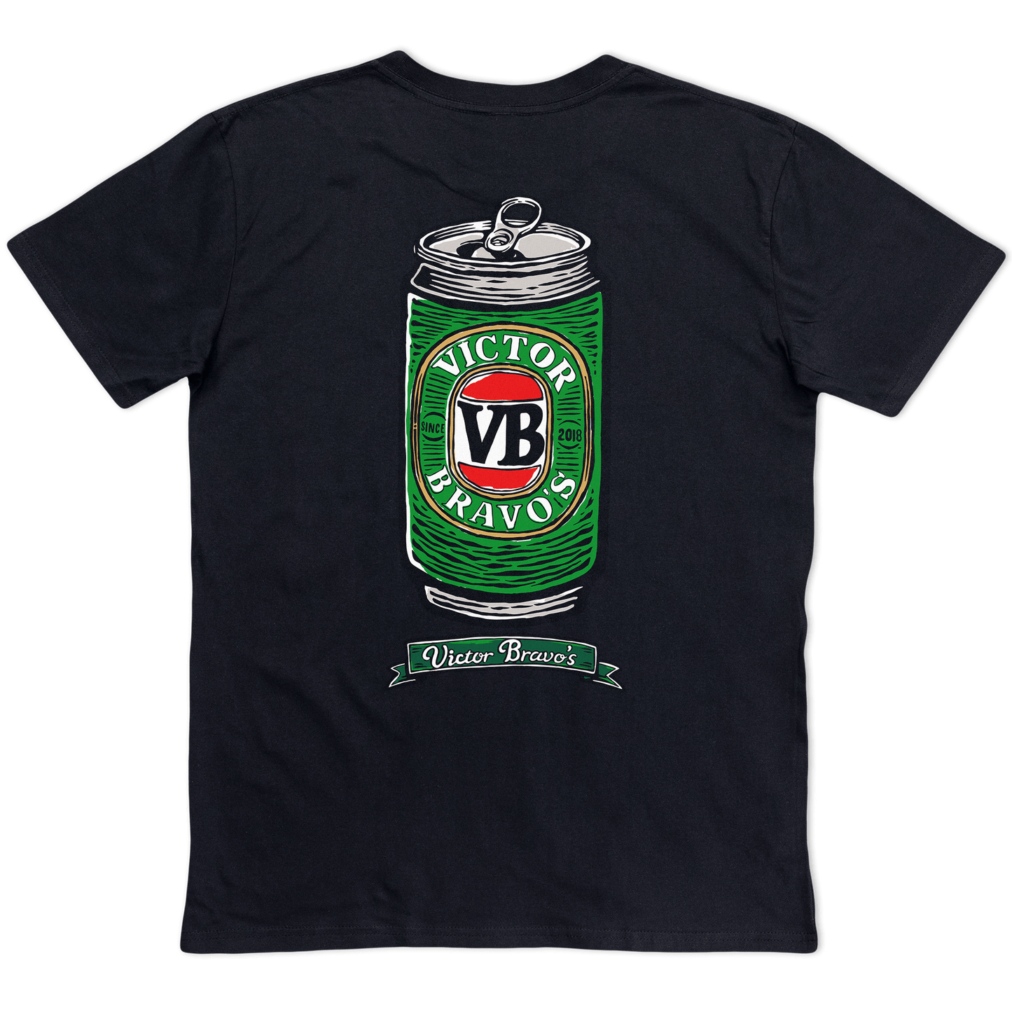Tin Life Tee Black T-Shirts Victor Bravo's