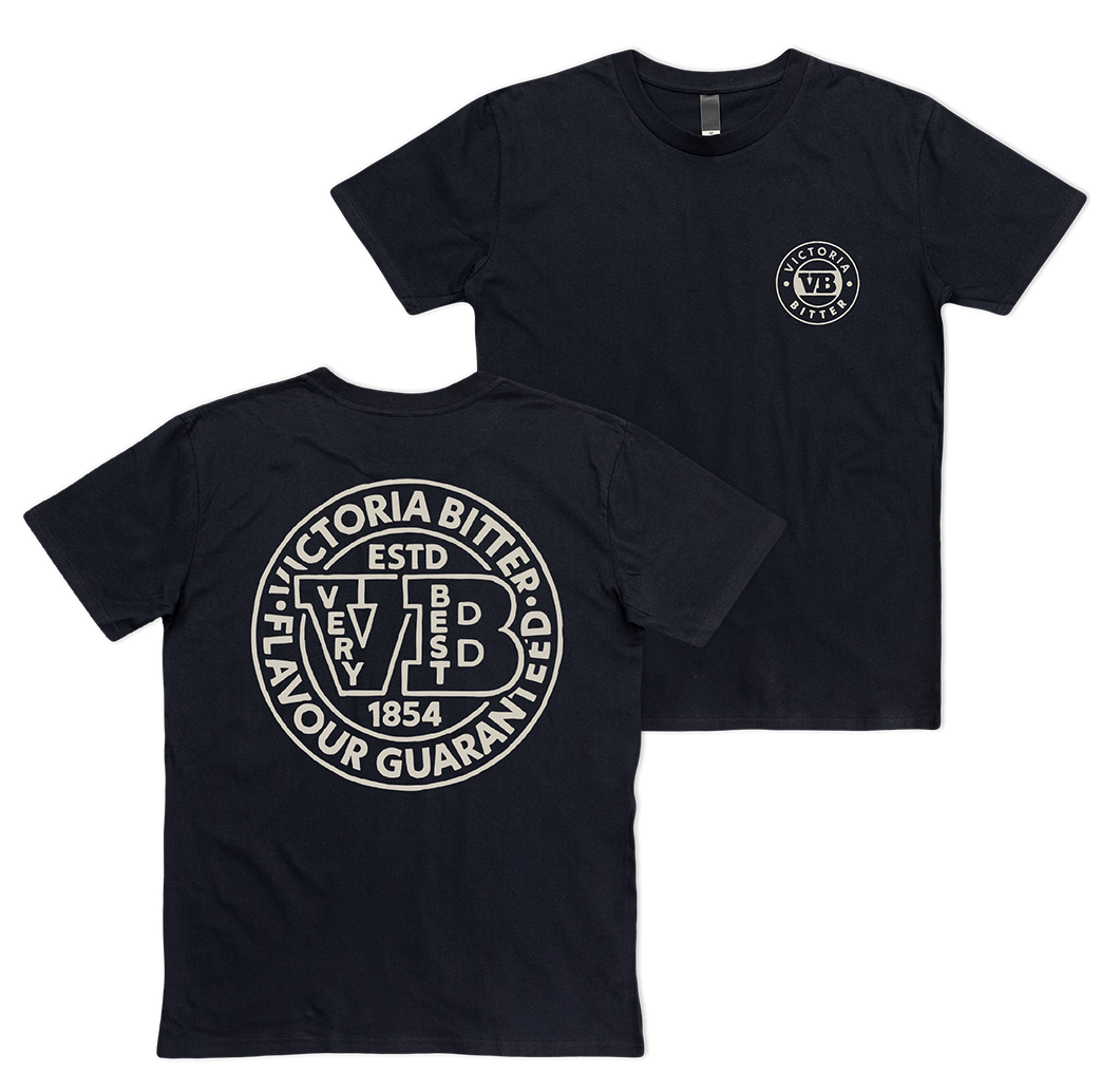 VB Seal Tee Black T-Shirts Victor Bravo's