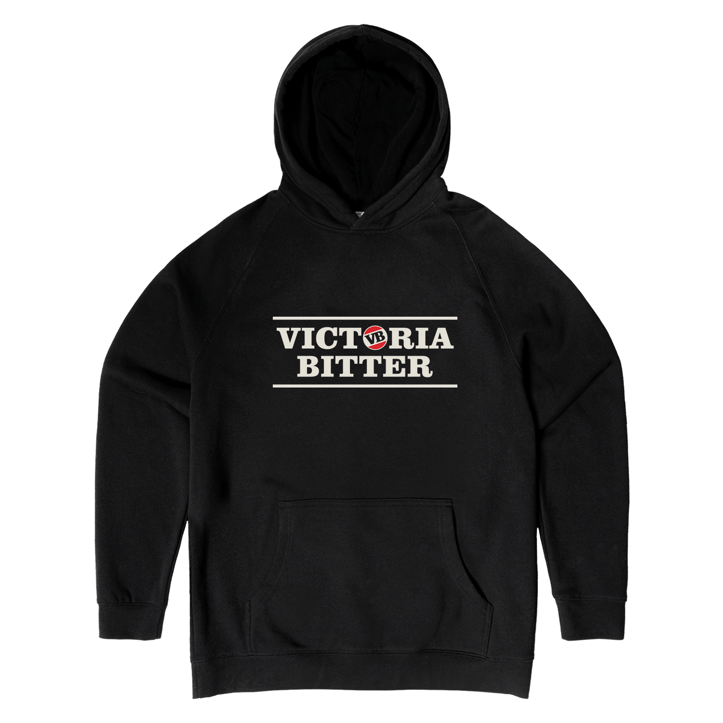 VB Stacked 3 Hoodie Black Hoodie Victor Bravo's