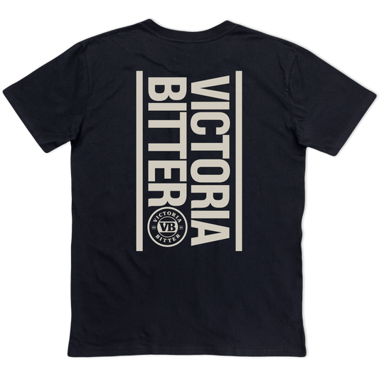 VB Stacked Tee Black T-Shirts Victor Bravo's