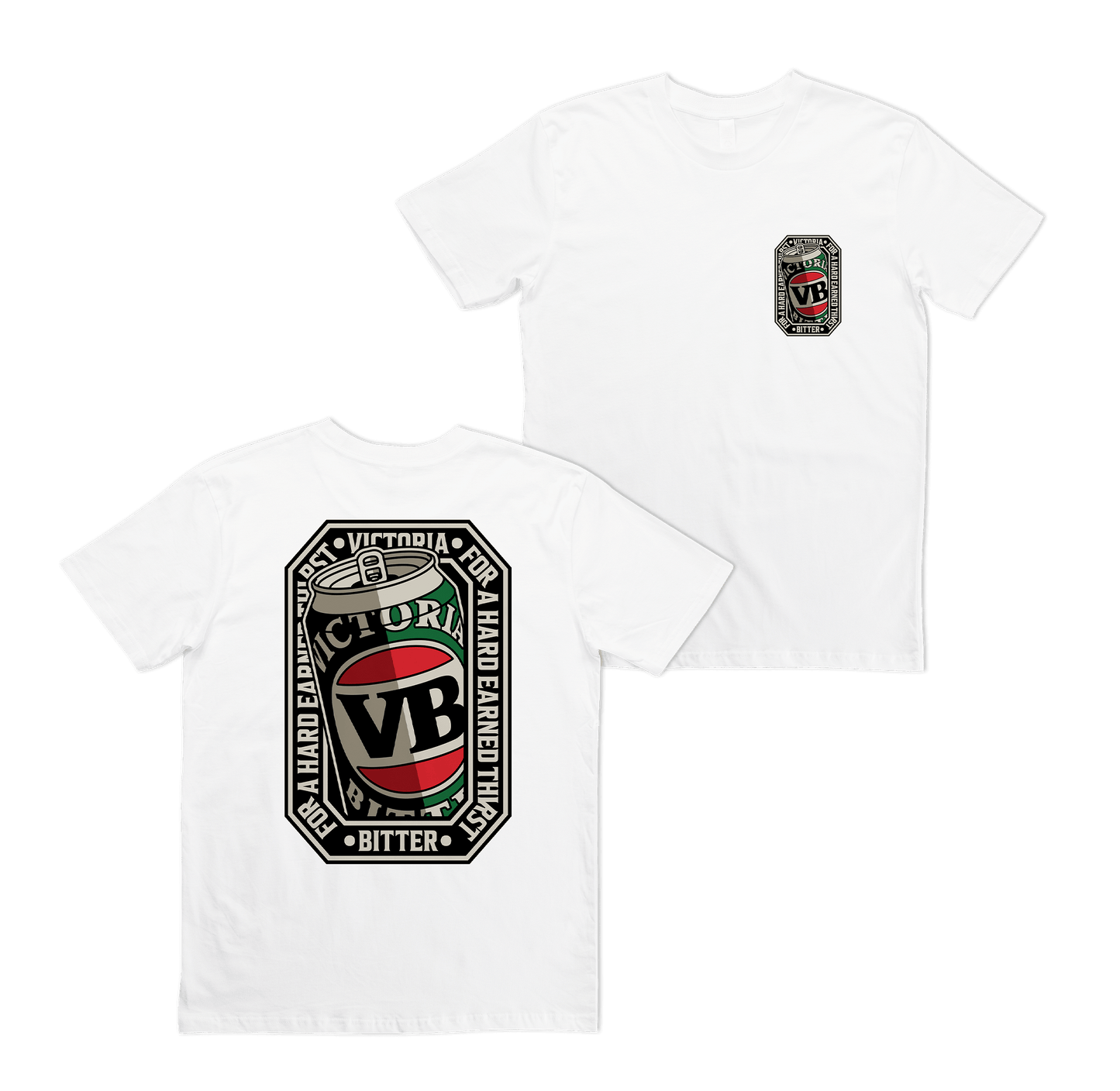 VB Stitch Up Tee White T-Shirts Victor Bravo's