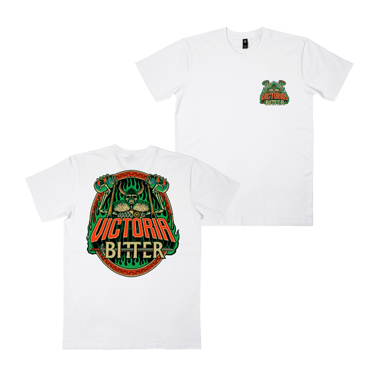 Viking Brew Tee White T-Shirt Victor Bravo's