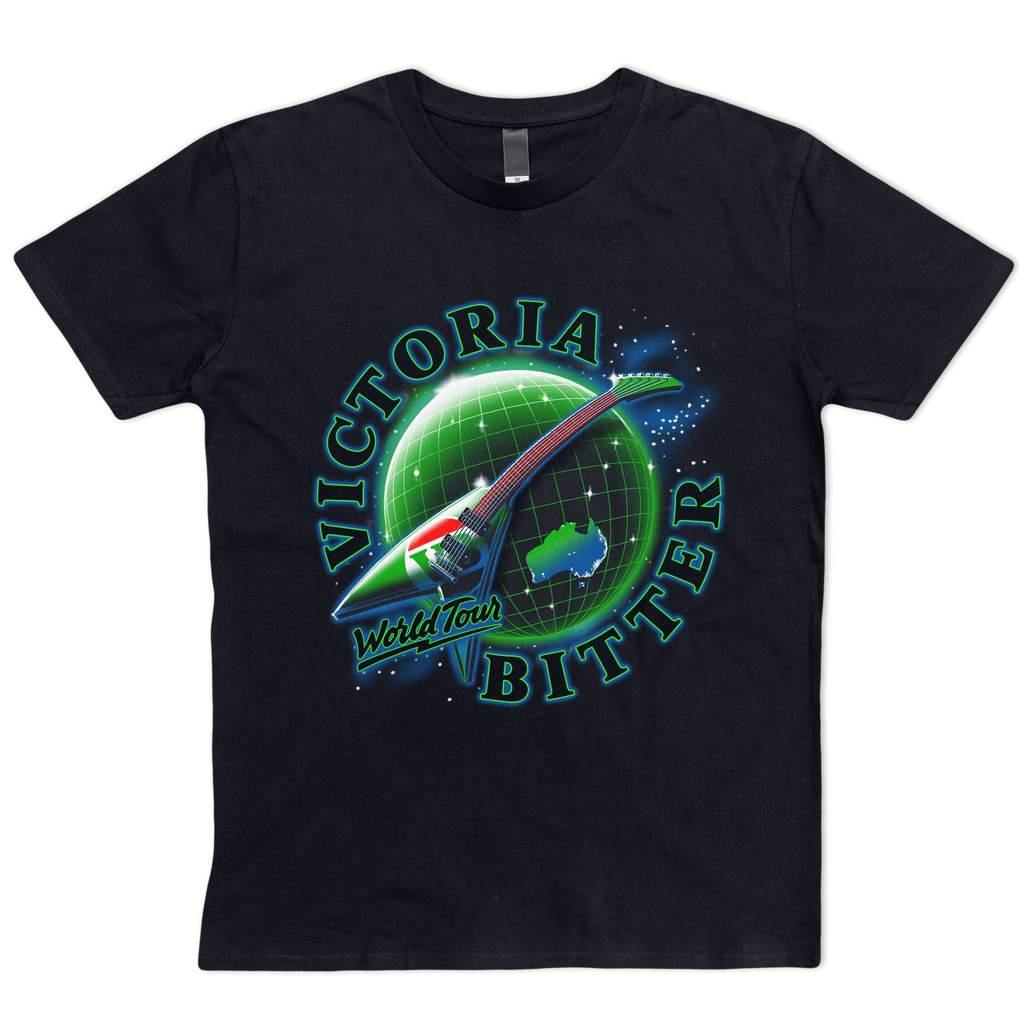 World Tour Tee Black T-Shirts Victor Bravo's