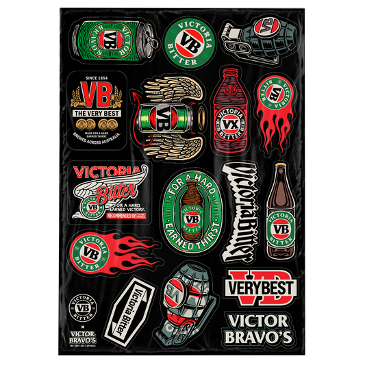 Victor Bravo's Sticker Sheet