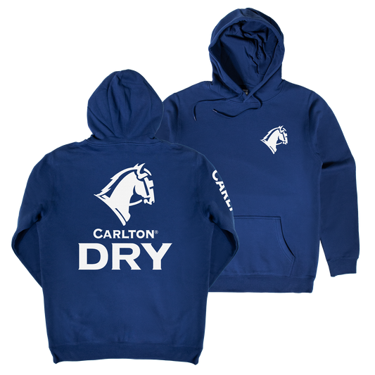 Carlton Dry Current Hoodie Cobalt
