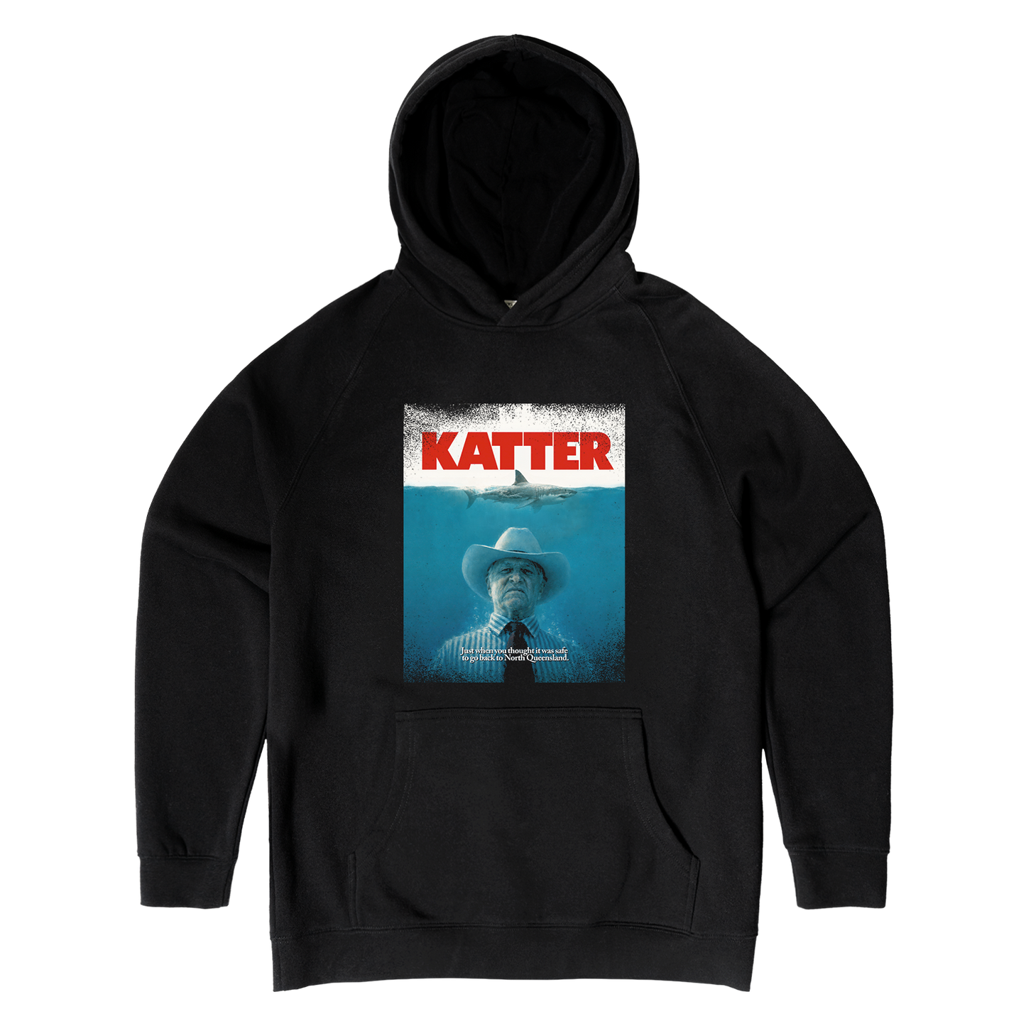 Katter Jaws Hoodie Black