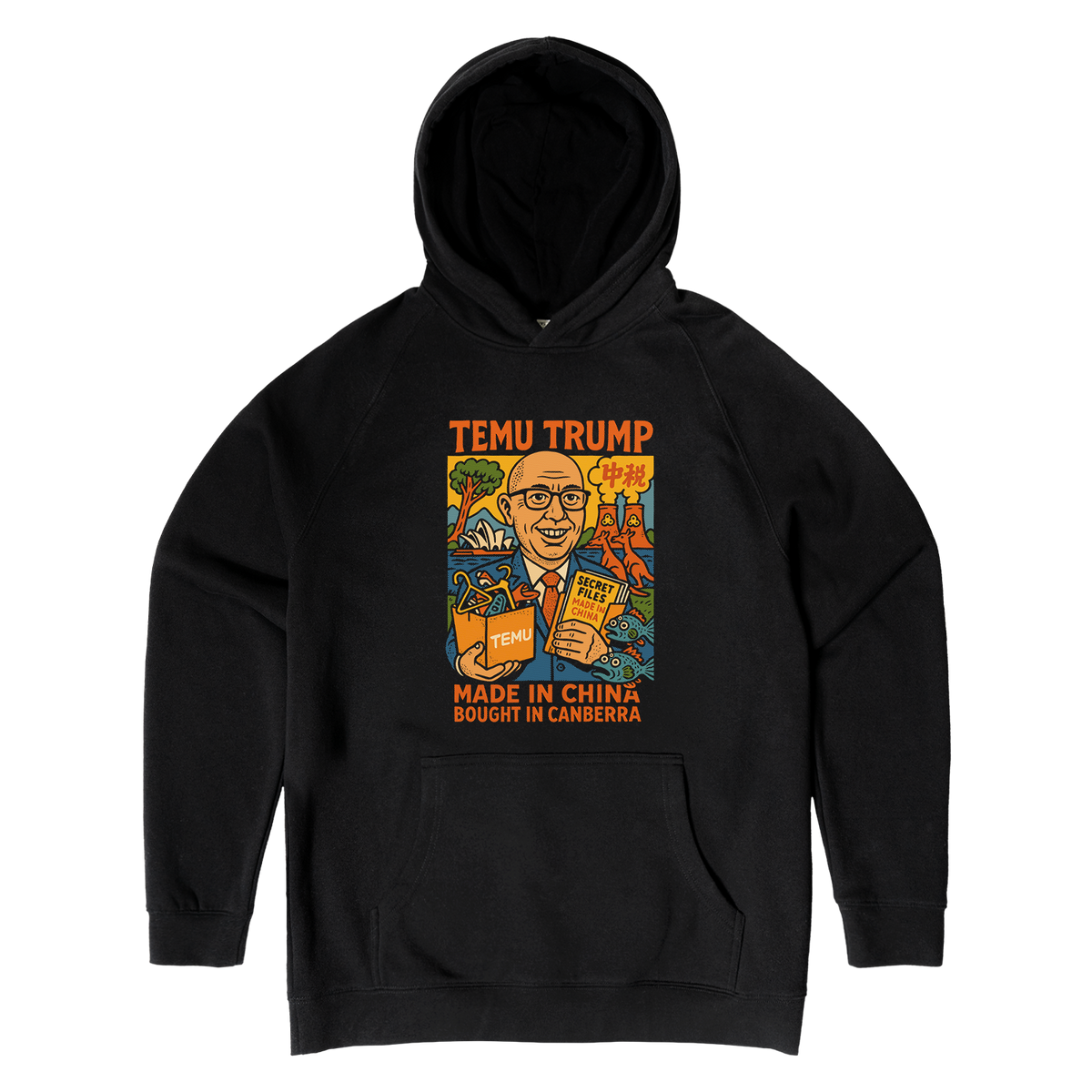Temu Trump Hoodie