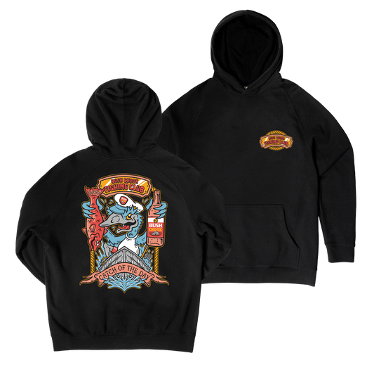Catch of the Day Hoodie Black