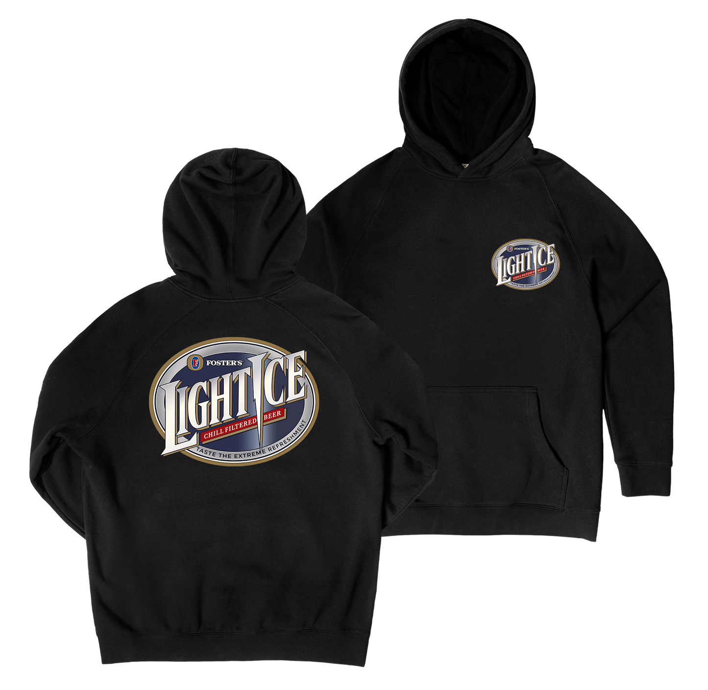 Light Ice Hoodie — Black