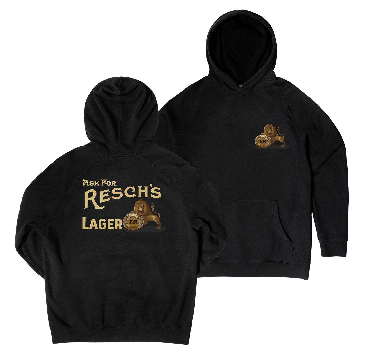 Lions Lager Hoodie — Black