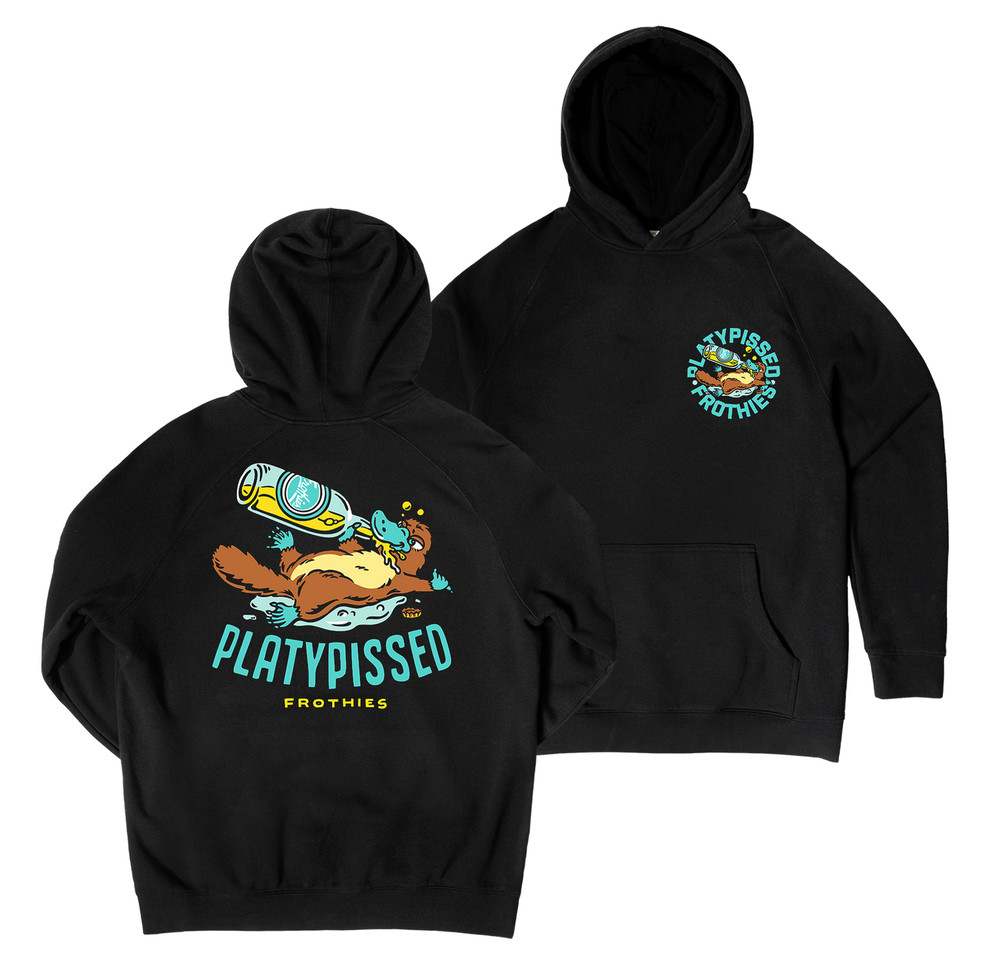 Platypissed 2 Hoodie Black
