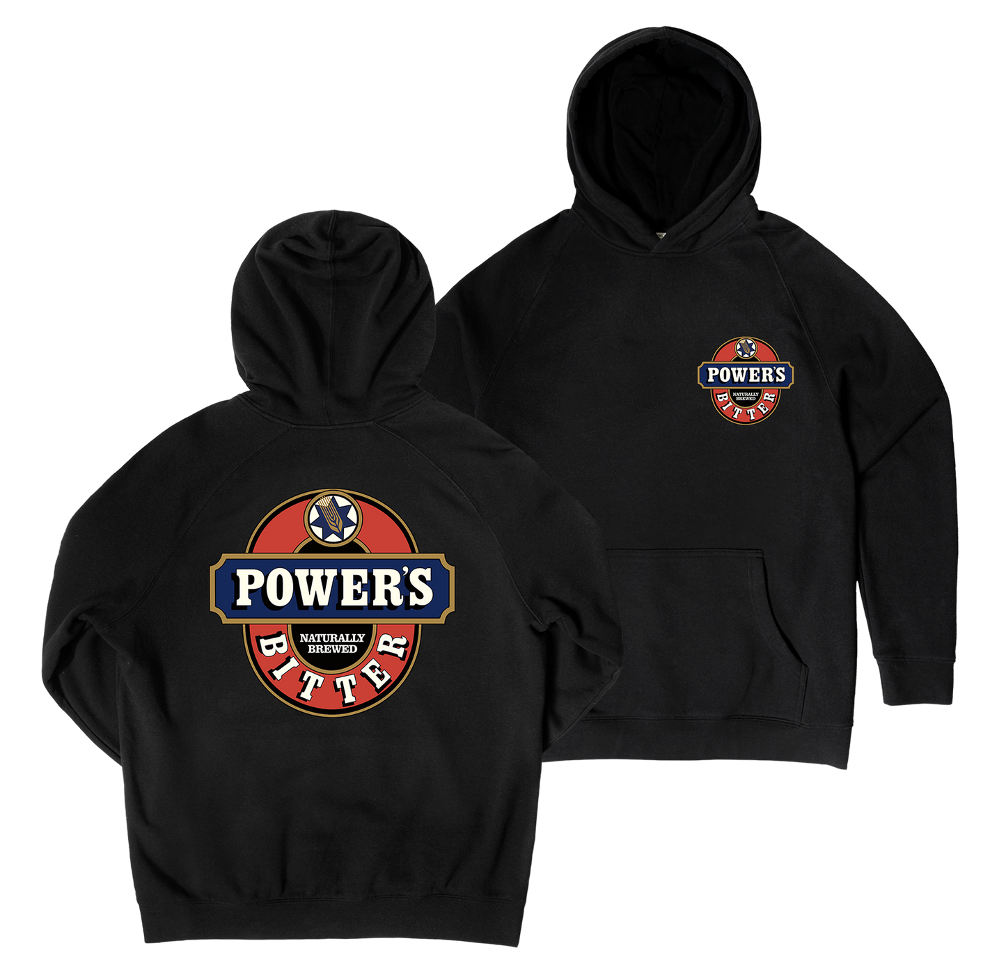 Power's Bitter Hoodie — Black