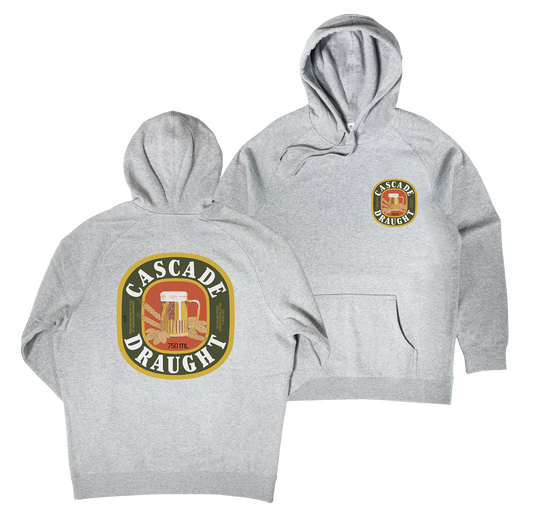 Draught Grains Hoodie — Grey Marle