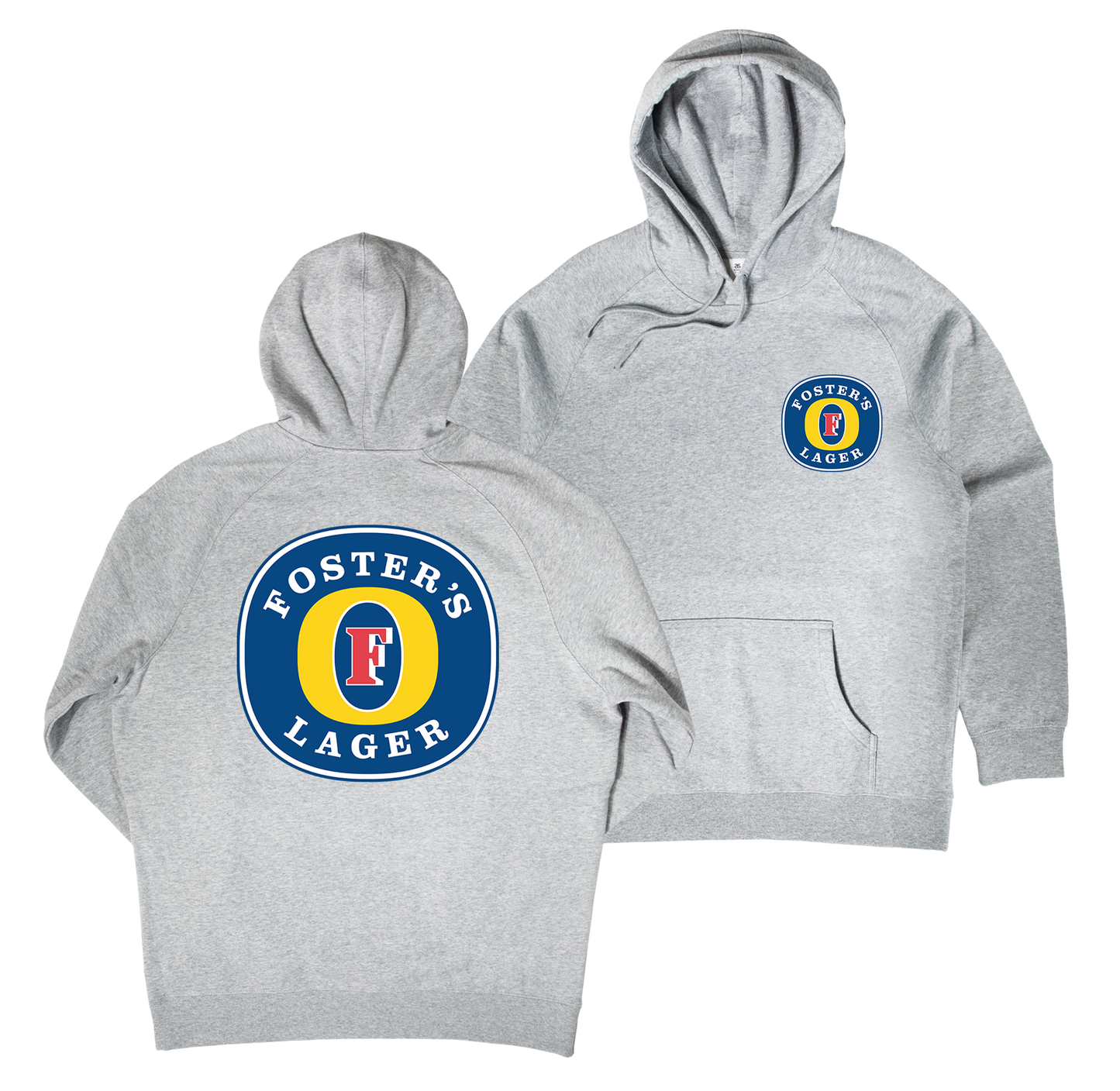 Foster's Original Hoodie — Grey Marle