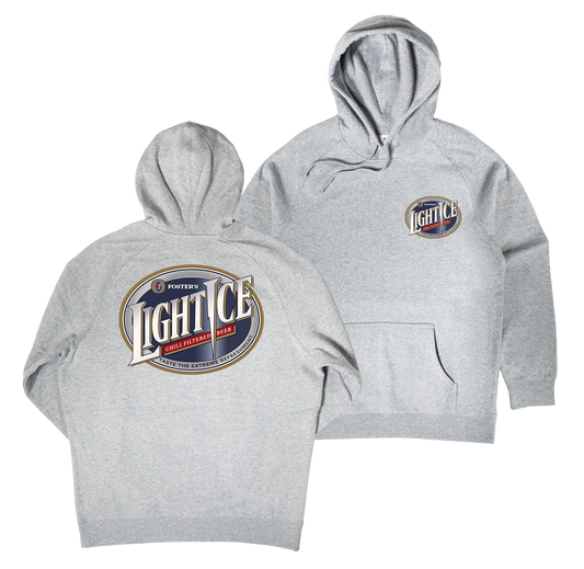 Light Ice Hoodie — Grey Marle