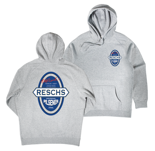 Original Pilsener Hoodie — Grey Marle