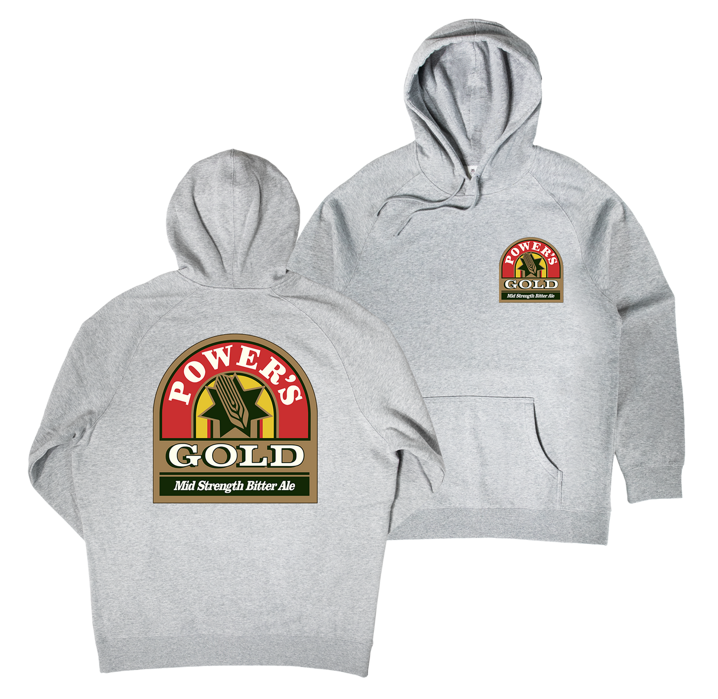 Power's Gold Hoodie — Grey Marle