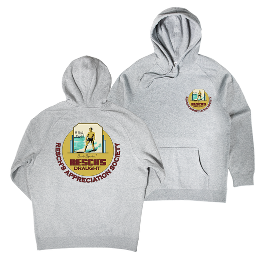 Resch's Appreciation Society Hoodie — Grey Marle