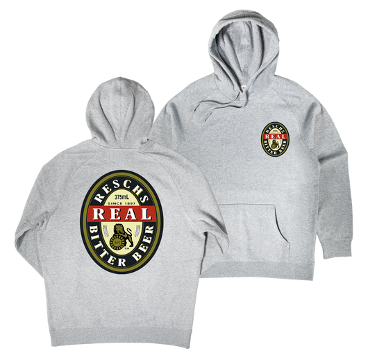Resch's Real Hoodie — Grey Marle