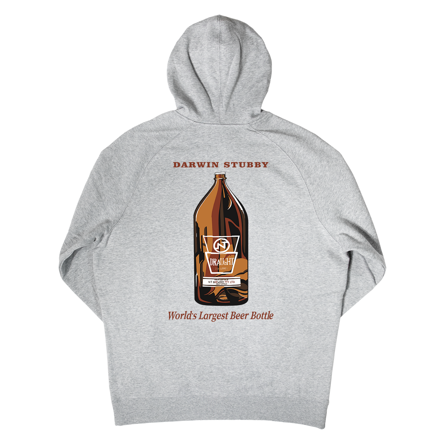 World's Largest Hoodie — Grey Marle