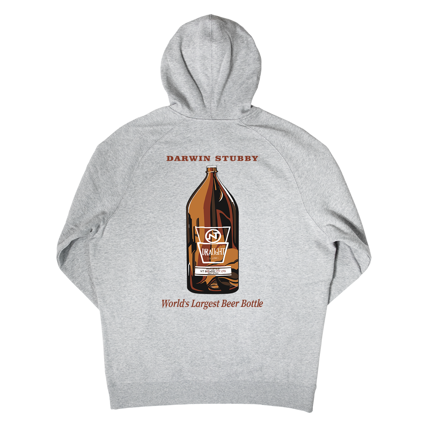 World's Largest Hoodie — Grey Marle