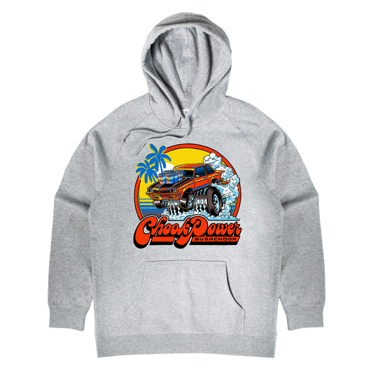 Chook Power Hoodie Grey