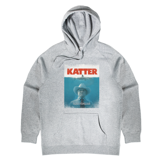 Katter Jaws Hoodie Grey