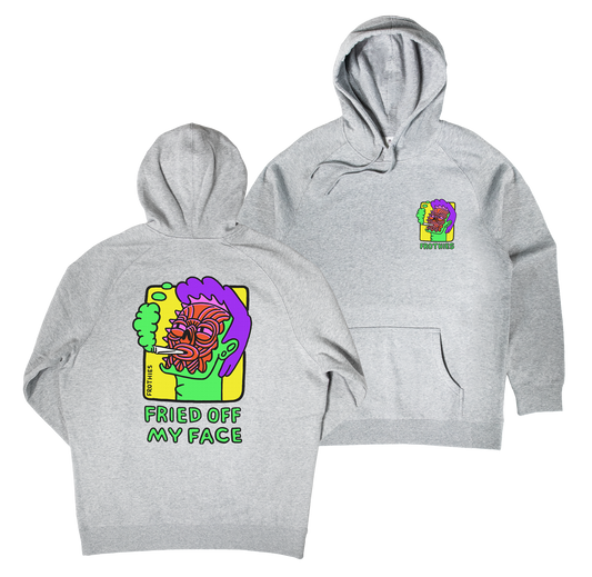 Fried off my Face Hoodie