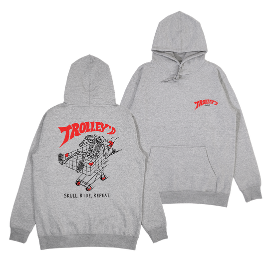 Trolley'd Hoodie Grey