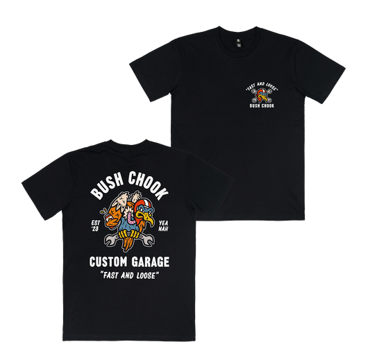 Garage Tee Black