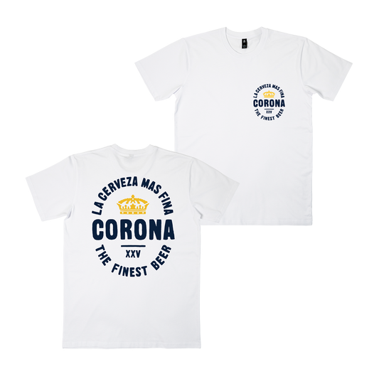 Finest Beer Tee White