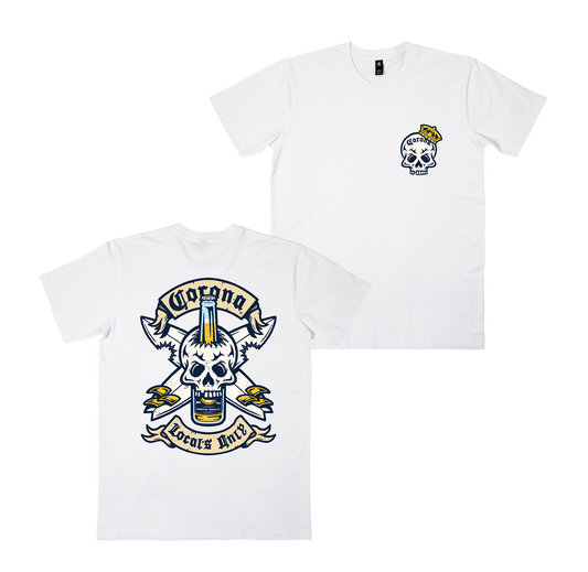 Locals Only Tee White