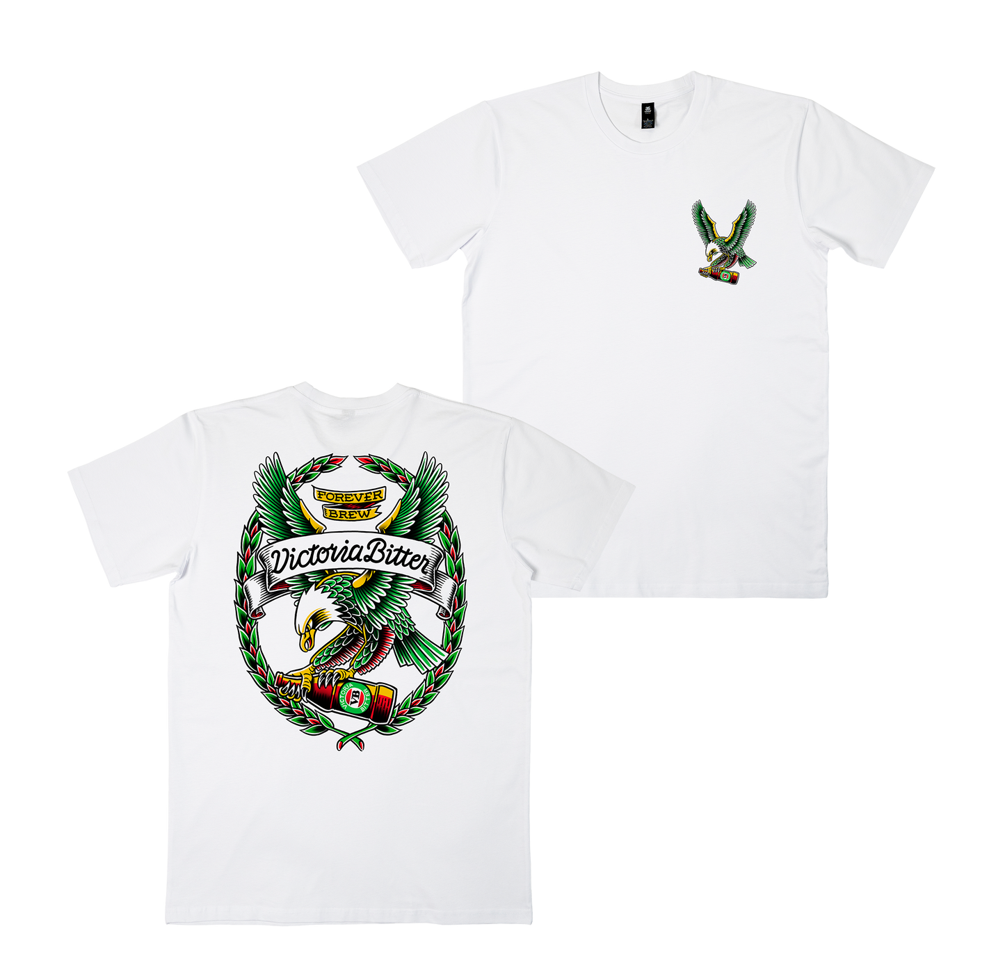 Hops Hawk Tee White