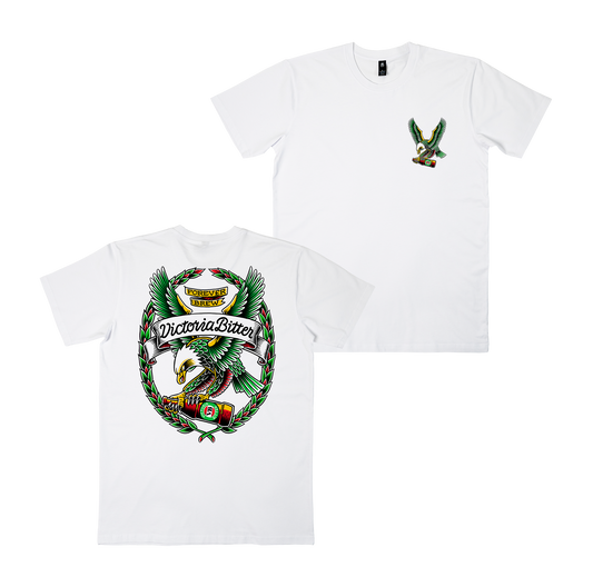 Hops Hawk Tee White