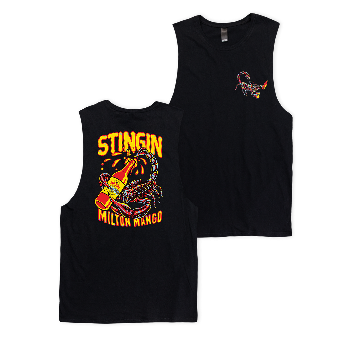 Stingin 3 Muscle Black