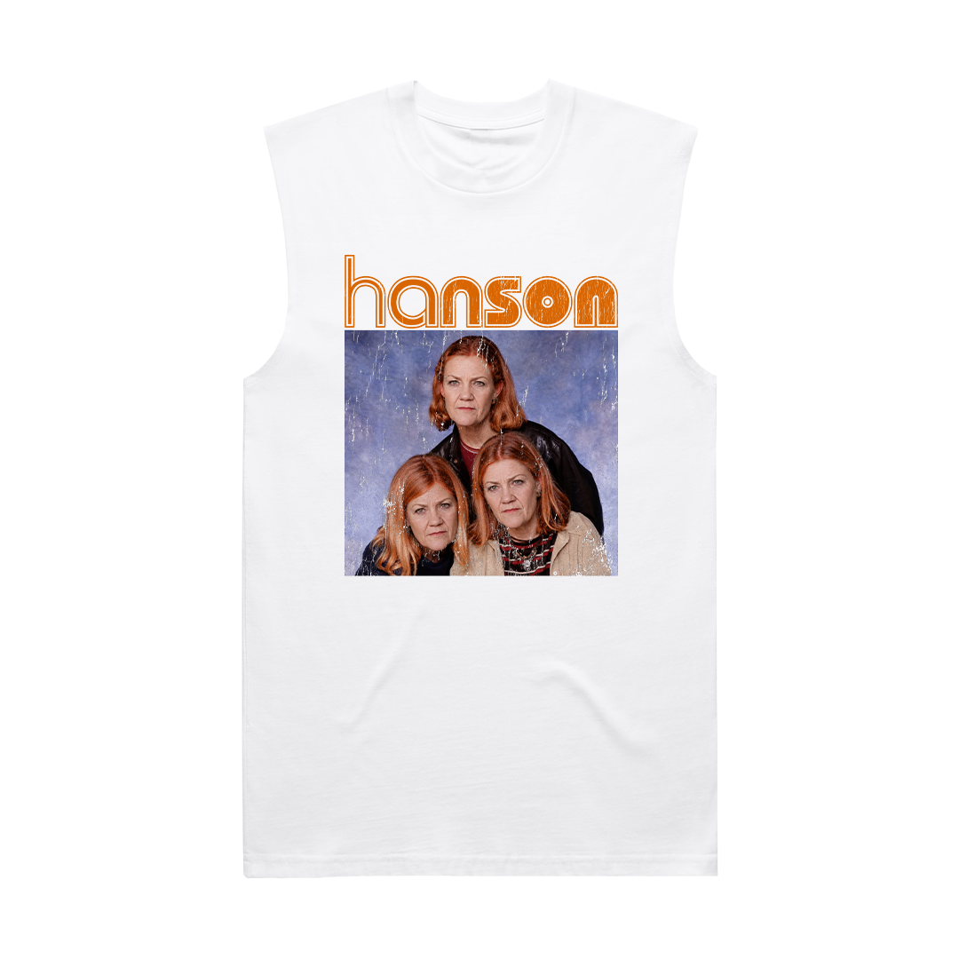 Hanson Band Muscle Tee White