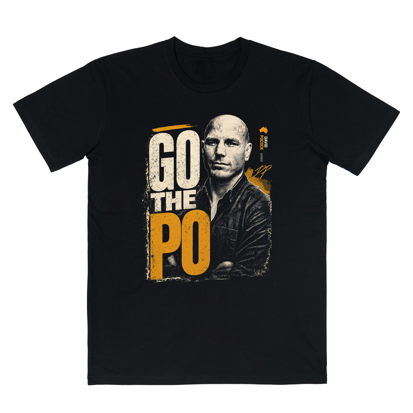 Go The Po Tee Black