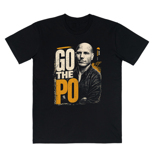 Go The Po Tee Black