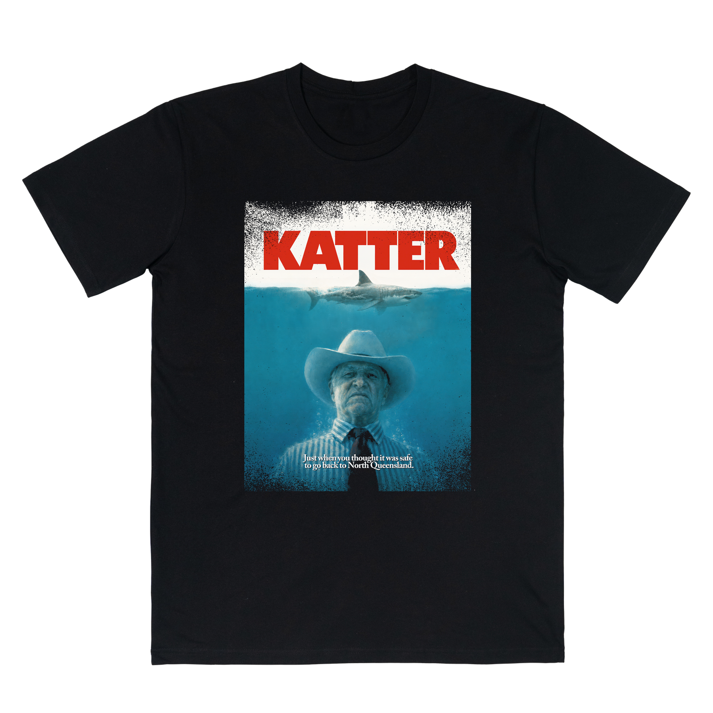 Katter Jaws Tee Black