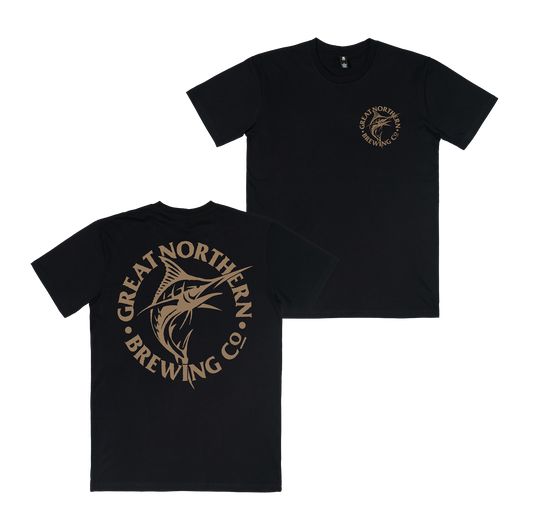 Rough Edges Tee Black
