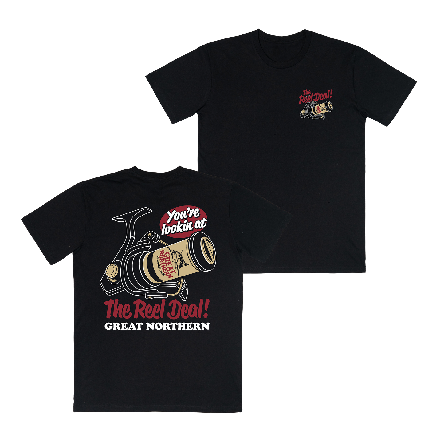 The Reel Deal Tee