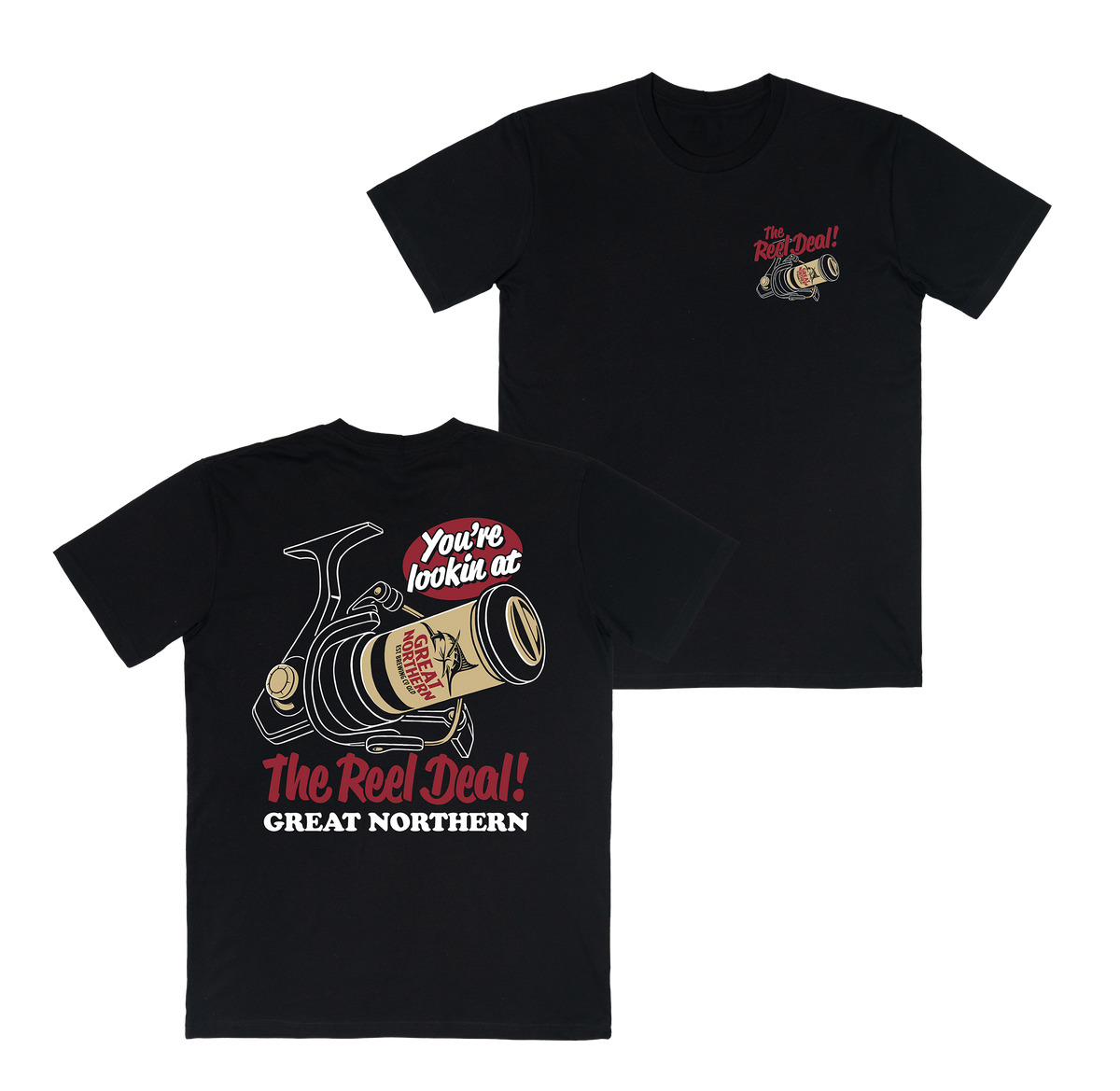The Reel Deal Tee