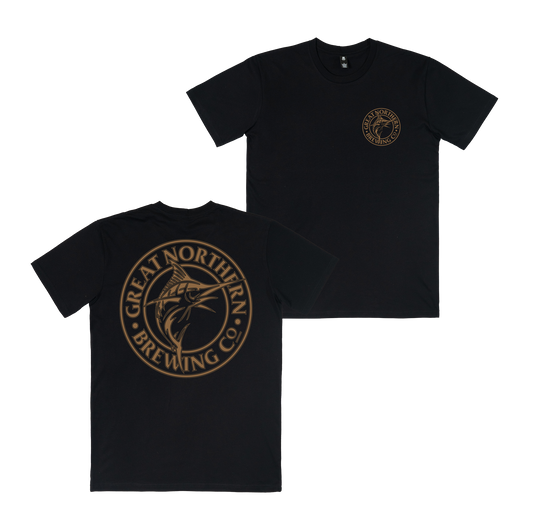 Great Northern Wireframe Tee Black