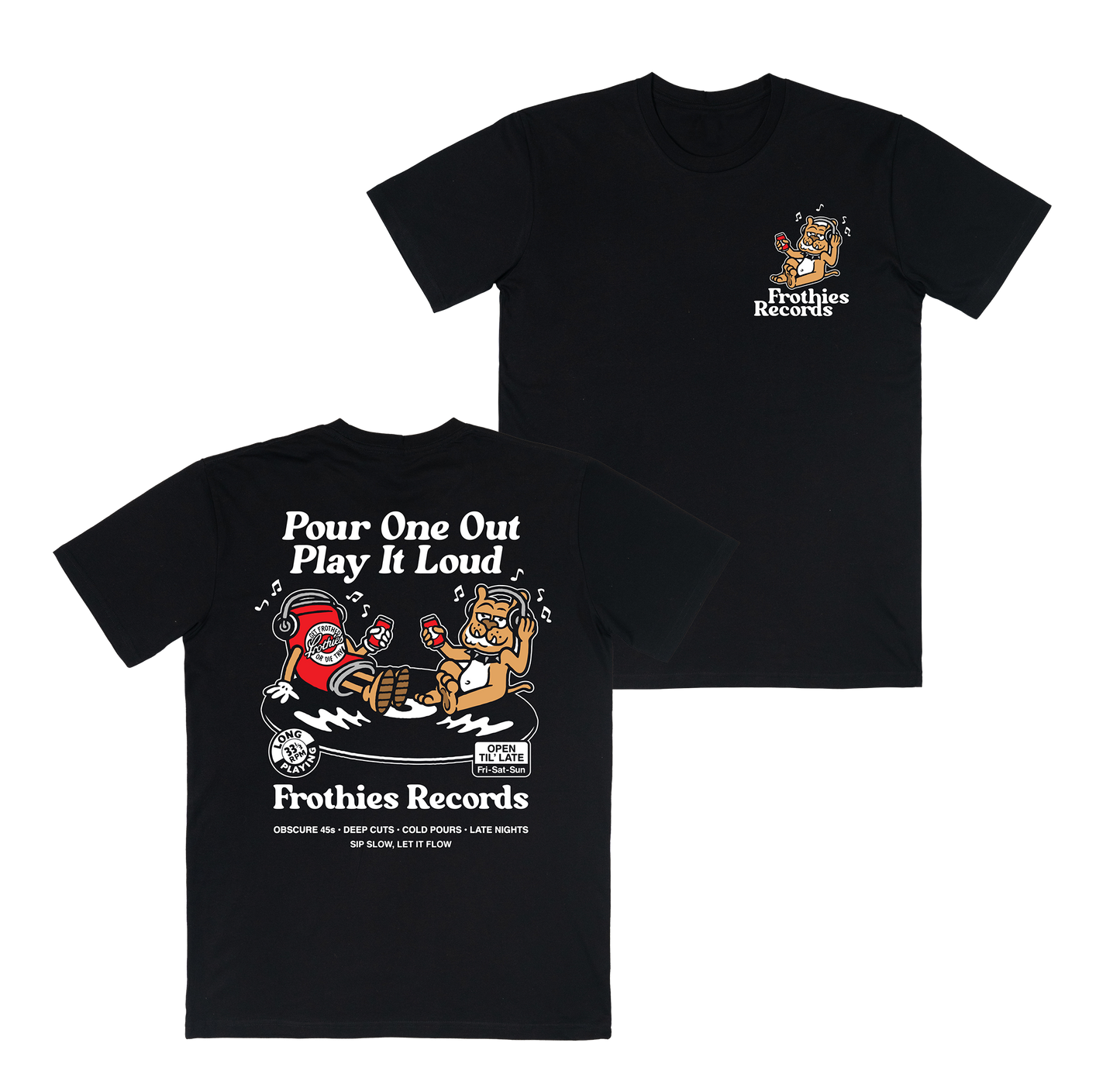 Frothies Records Tee